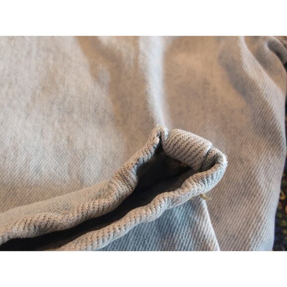 Vintage Baby GUESS Overalls Leather Patch Clip Size 2Y Y2K 90s 80s Denim - Picture 15 of 16